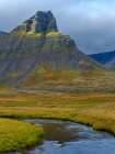 Iceland. Keldudalur and Gjalpardalur in Dyrafjordur during autumn. Art Print